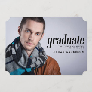 Feiern der Graduate Foto Graduation Party Einladung