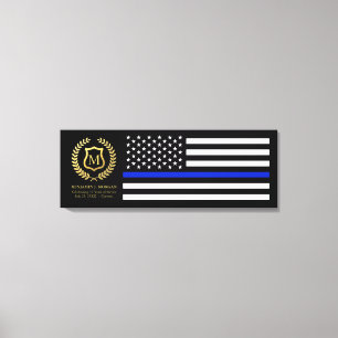 Feiern der Personalisierten Dienstjahre Leinwanddruck