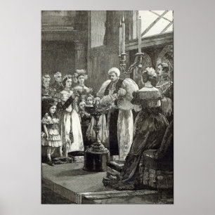 Feiern der Prinzessin Louise Poster