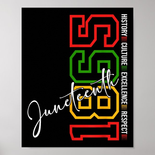 Feiern der schwarzen Geschichte im 19. Jahrhundert Poster (Vorne)