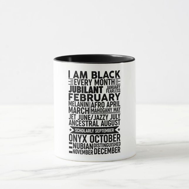 Feiern der schwarzen Geschichte Tasse (Zentrum)
