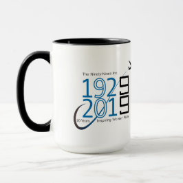 Feiern des 90. Jahrestags Tasse
