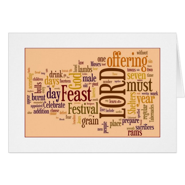 Feiern des Festes (Vorderseite (Horizontal))