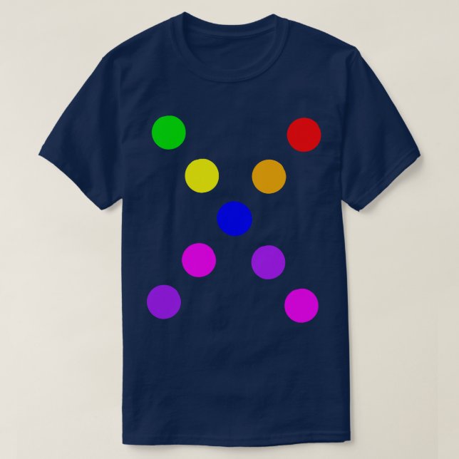 Feiern des Internationalen Dot Day am 15. Septembe T-Shirt (Design vorne)