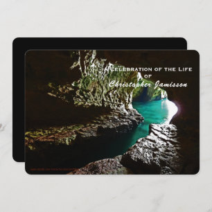 Feiern des Lebens, türkisfarbenes Wasser - Einladu Einladung