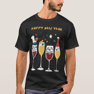 Feiern des neuen Jahres T-Shirt