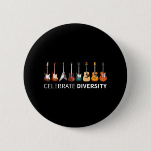 feiern Diversity Gitarre könnte ich aussehen, als  Button