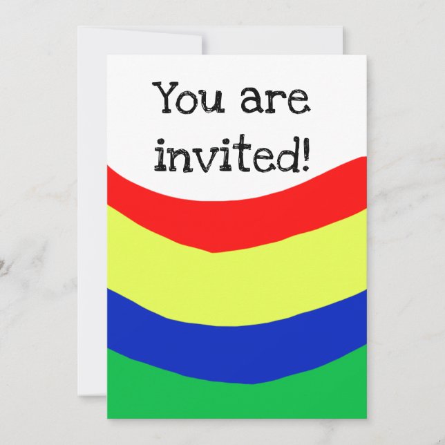 Feiern, Einladung, jeden Anlaß Einladung (Vorderseite)