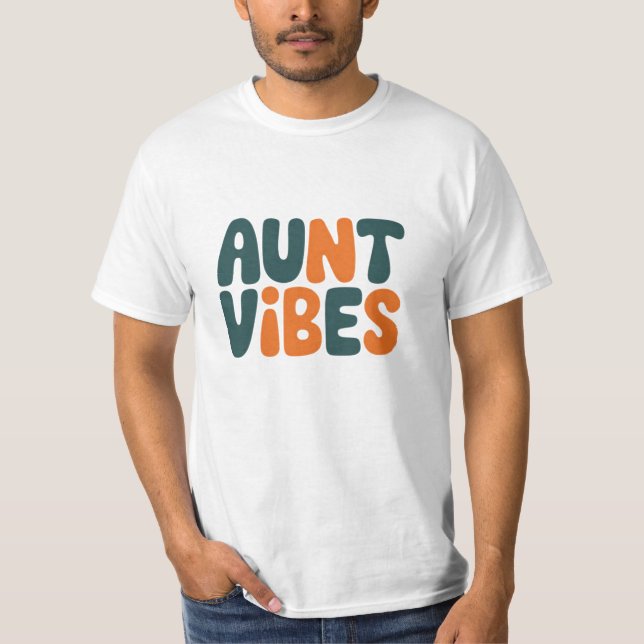 Feiern Familie mit Tante Art T-Shirt (Vorderseite)