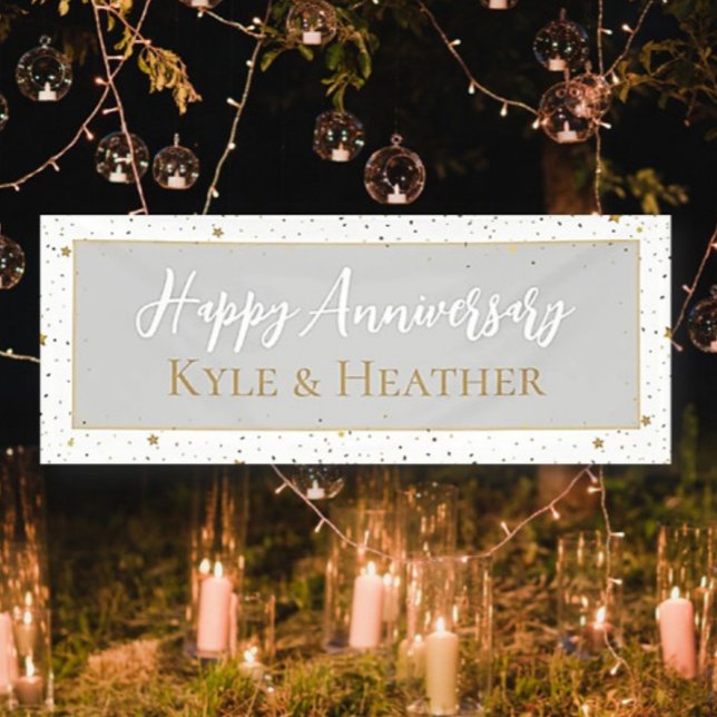 Feiern! Frohes Partyzeitbanner zum Jahrestag Banner (Von Creator hochgeladen)