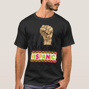 Feiern Hispanic Heritage Monte Frauen Kulturerbe T-Shirt