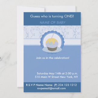 Feiern im Stil! Geburtsdatum Einladung