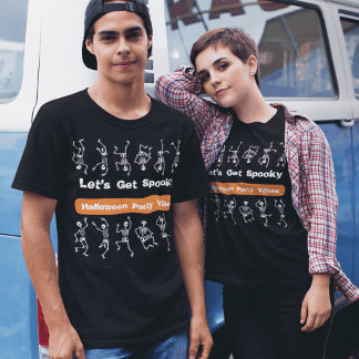 Feiern im Stil Lasse Spooky-Halloween-Party T-Shirt