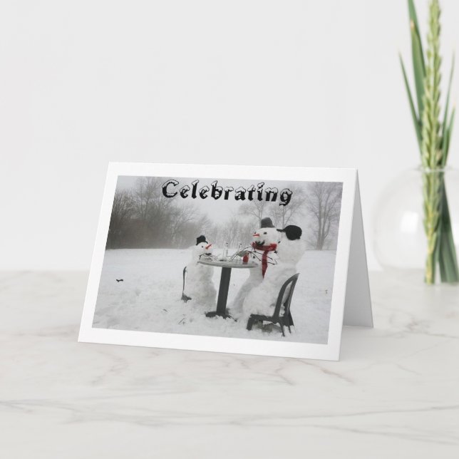 FEIERN **JAHRESZEITRAUM*** KARTE (Vorderseite)