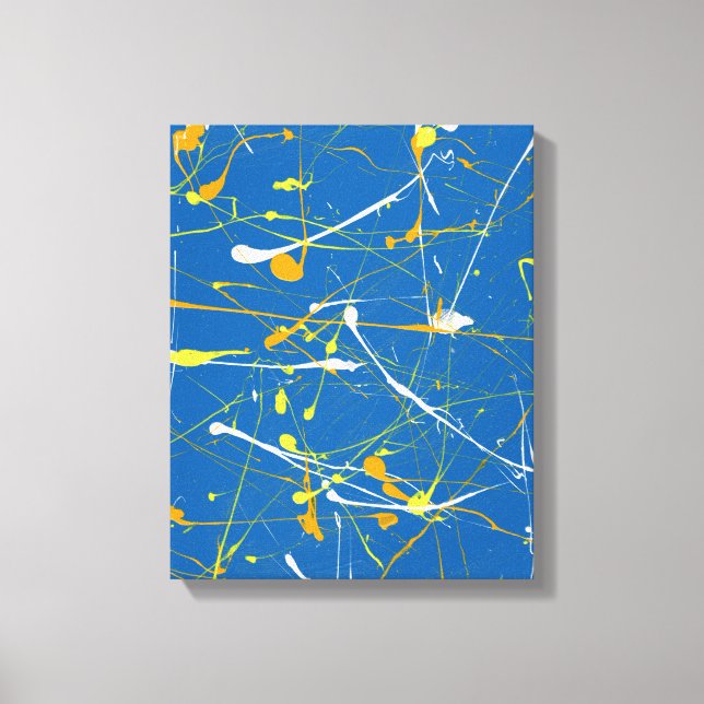 Feiern Leinwanddruck (Vorderseite)