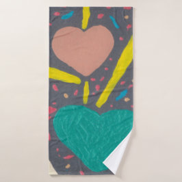 Feiern Liebe Badetuch Set