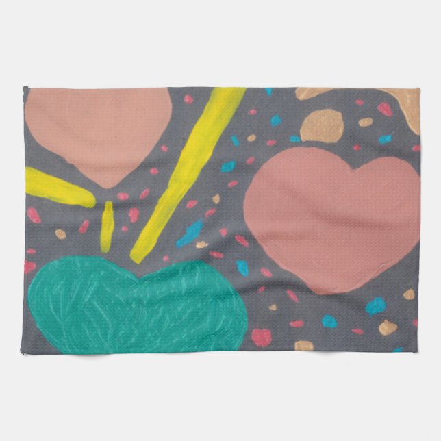 Feiern Liebe Küchentücher (Horizontal)