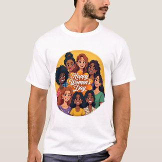Feiern März 8 Internationaler Frauentag T-Shirt