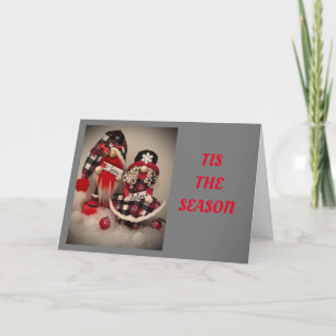 FEIERN MIT "FAMILIE UND FREUNDE DIESE CHRISTMAS FEIERTAGSKARTE