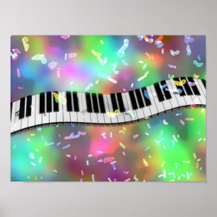 Feiern mit Musik Poster