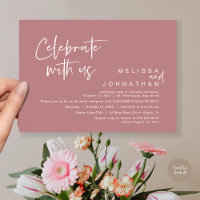 Feiern mit uns, Hochzeitsempfang Cash Bar