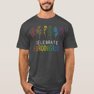 Feiern Neurodivergenz Psychische Autismus im Krieg T-Shirt
