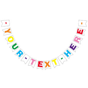 FEIERN! 🎉 Party Banner-Bannerdesign Wimpelkette