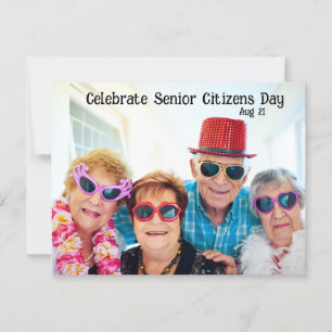 Feiern Senior Citizens Day Postkarte