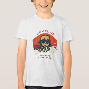Feiern Sie 100 Schultage: Spaß & Einzigartiger T - Tri-Blend Shirt