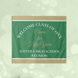 Feiern Sie! 50. Klasse Wiedersehen Party Tapestry Wandteppich