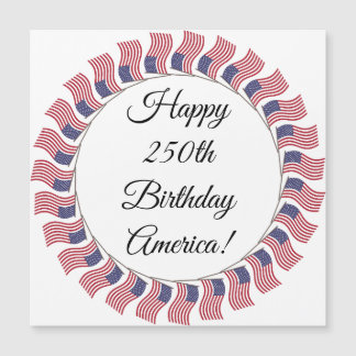 Feiern Sie Amerika 250 #45 Magnetkarte