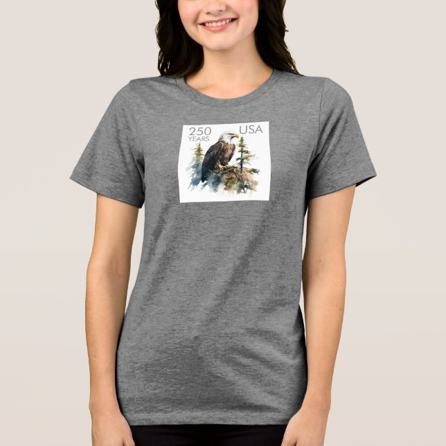 Feiern Sie Amerika 250 #78 Tri-Blend Shirt (Vorderseite)