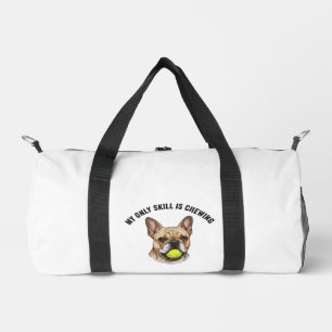 Feiern Sie das "besondere Talent" Ihres Frenchies  Duffle Bag