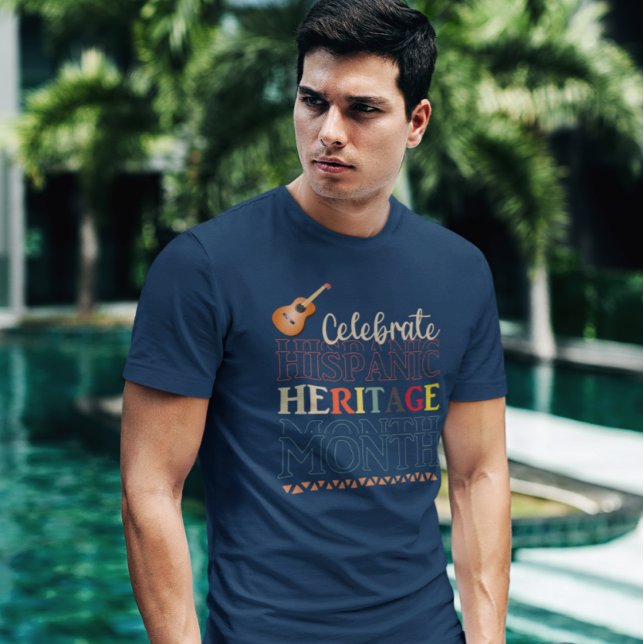 Feiern Sie das hispanische Kulturerbe T-Shirt (Von Creator hochgeladen)