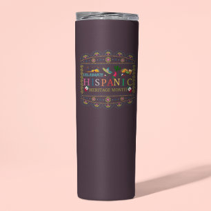 Feiern Sie das hispanische Kulturerbe Thermosbecher