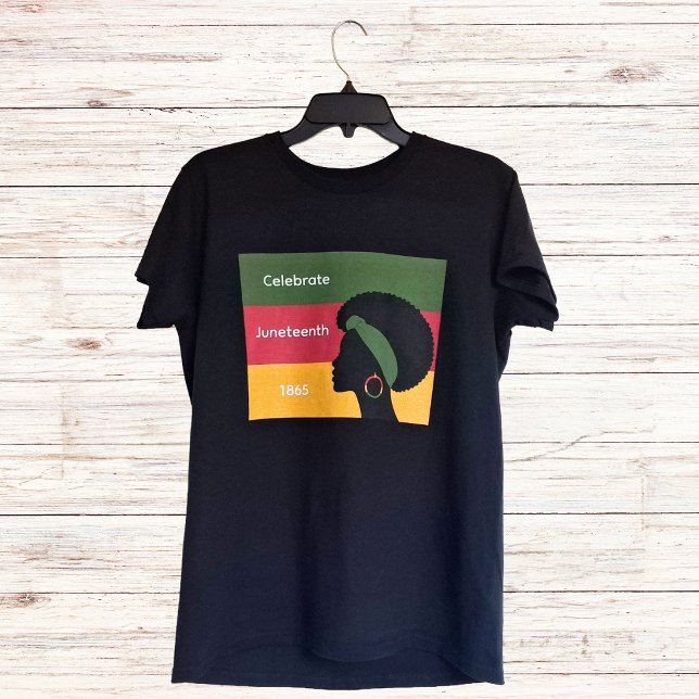 Feiern Sie das Juneteenth 1865 Damen T-Shirt (Von Creator hochgeladen)