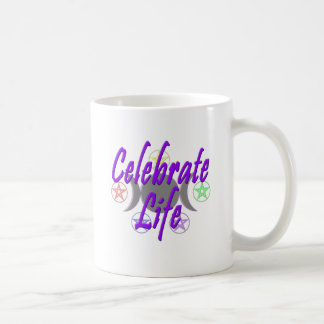 Feiern Sie das Leben Kaffeetasse