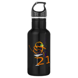 Feiern Sie den 21. Cocktail Trinkflasche