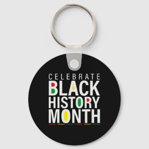 Feiern Sie den Black History Month - Afrikanische  Schlüsselanhänger