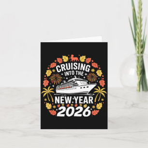 Feiern Sie den Eintritt ins neue Jahr 2026 Design Karte