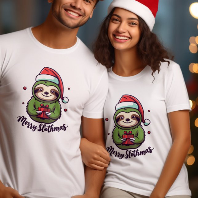 Feiern Sie den Geist der Niedlichen Weihnachtsfeie T-Shirt (Von Creator hochgeladen)