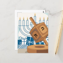 Feiern Sie den Geist von Hanukkah Dreidel