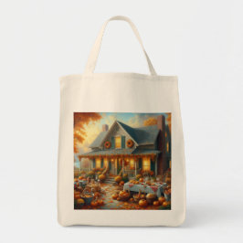 Feiern Sie den Herbstschwung mit gemütlichem Charm Tragetasche