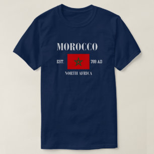 Feiern Sie den marokkanischen Stolz mit dem T - Sh T-Shirt