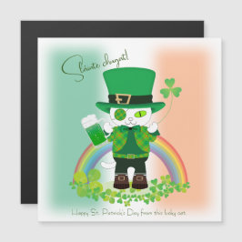 Feiern Sie den St. Patrick's Day mit einer glückli Magneteinladung