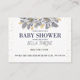 Feiern Sie die Ankunft Ihres kleinen Wunders! Begleitkarte