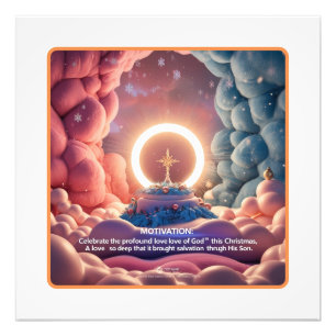 Feiern Sie die Liebe Gottes Fotodruck