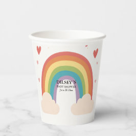 Feiern Sie die neue Baby-Dusche bei Ankunft Pappbecher