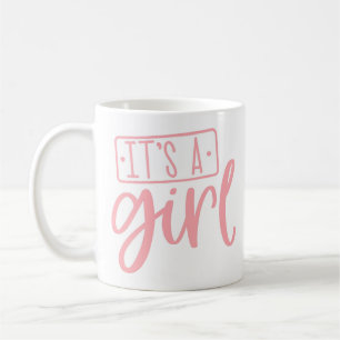 Feiern Sie die neue Baby Girl Baby Duschgeschenk T Kaffeetasse