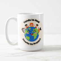 Feiern Sie die Tasse des Earth Day mit Kindern & d